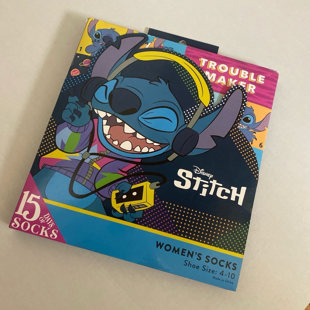 Disney Stitch Bingo Game with Colorful Cards